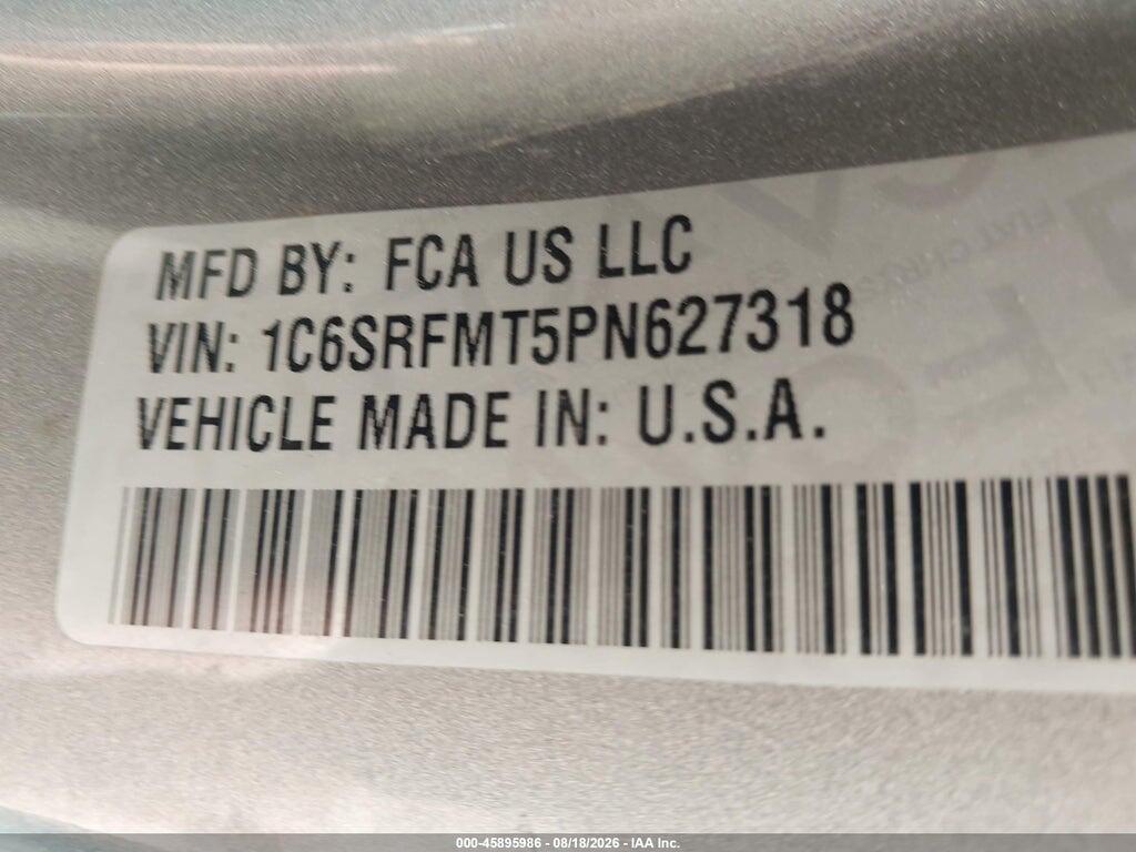 1C6SRFMT5PN627318 2023 RAM 1500 photo no. 4