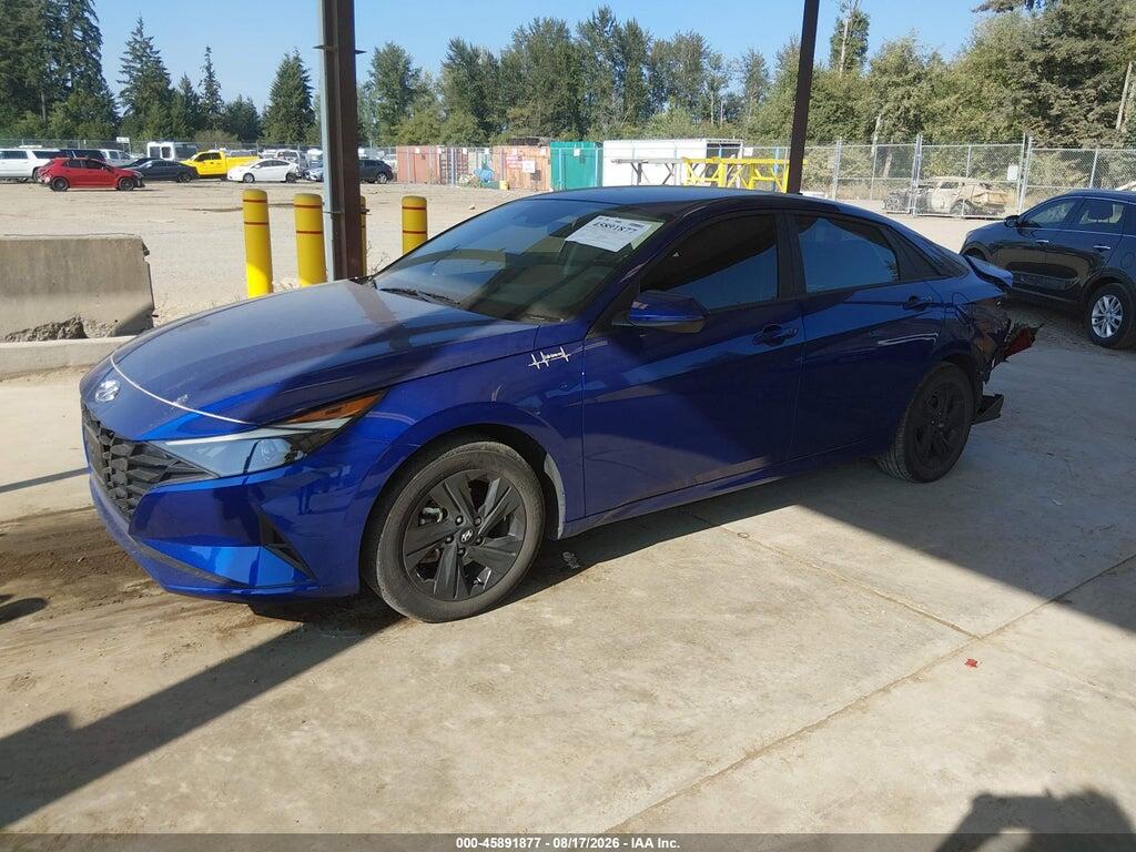KMHLM4AJ7PU070982 2023 HYUNDAI ELANTRA HYBRID photo no. 2