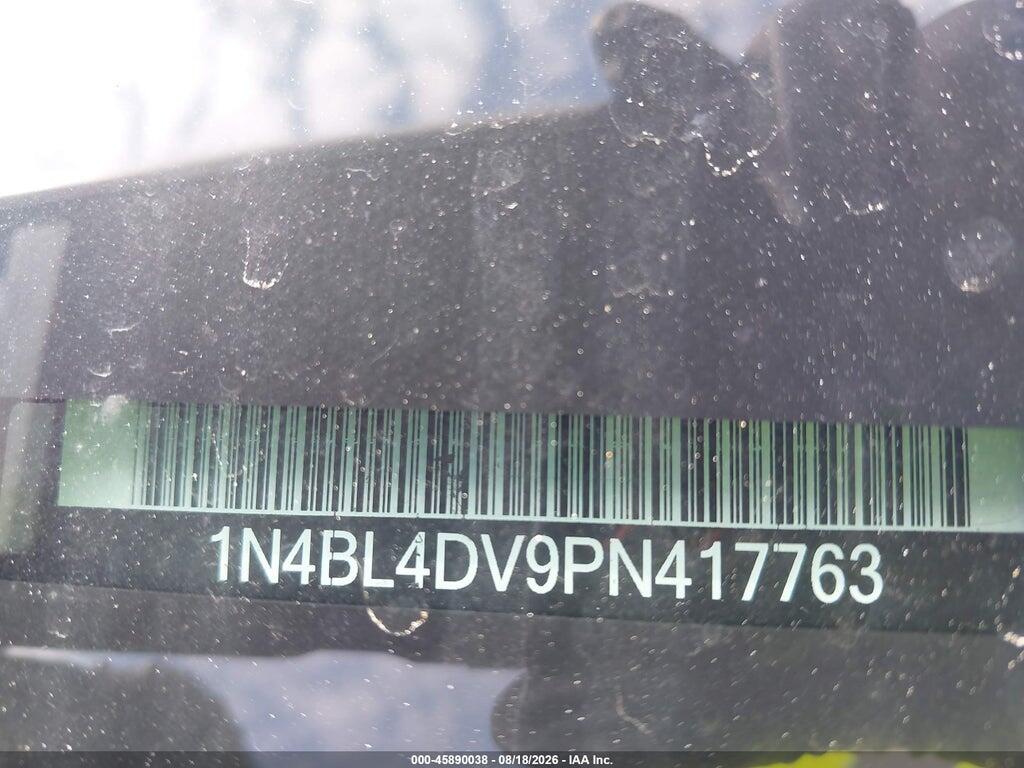 1N4BL4DV9PN417763 2023 NISSAN ALTIMA photo no. 9