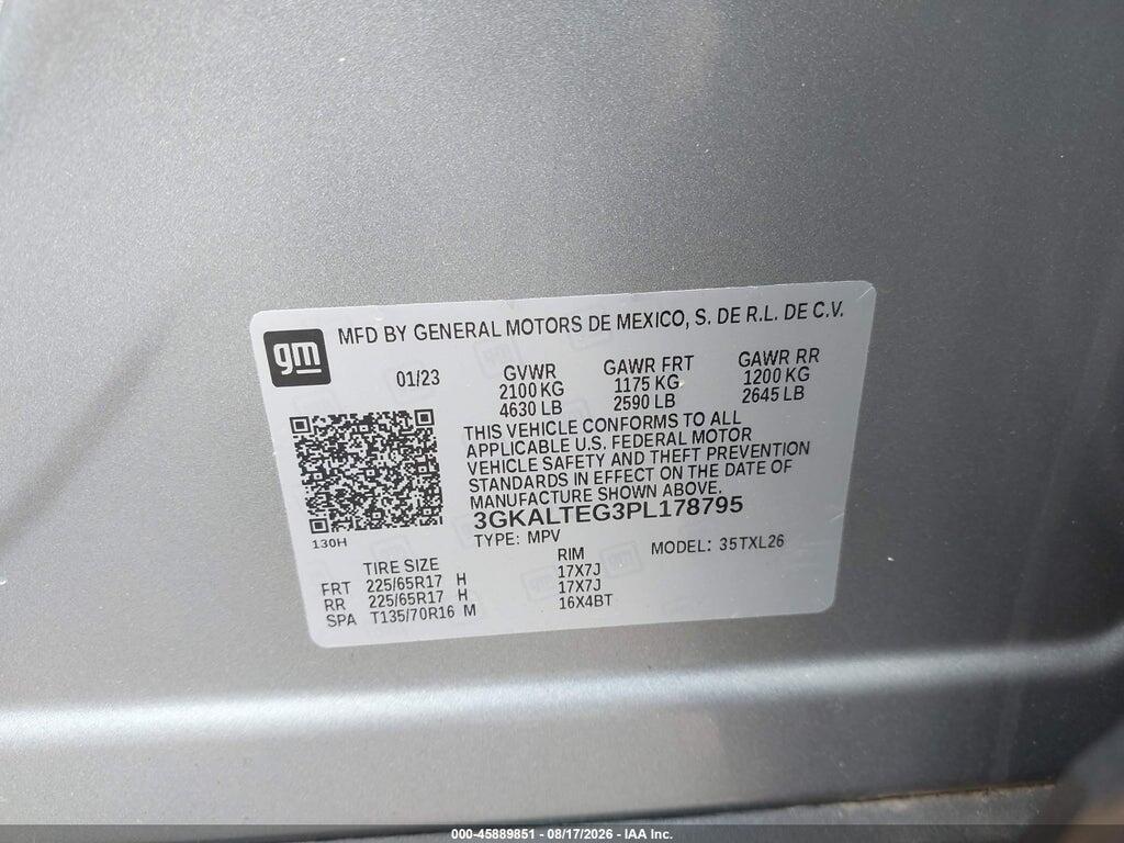 3GKALTEG3PL178795 2023 GMC TERRAIN photo no. 9