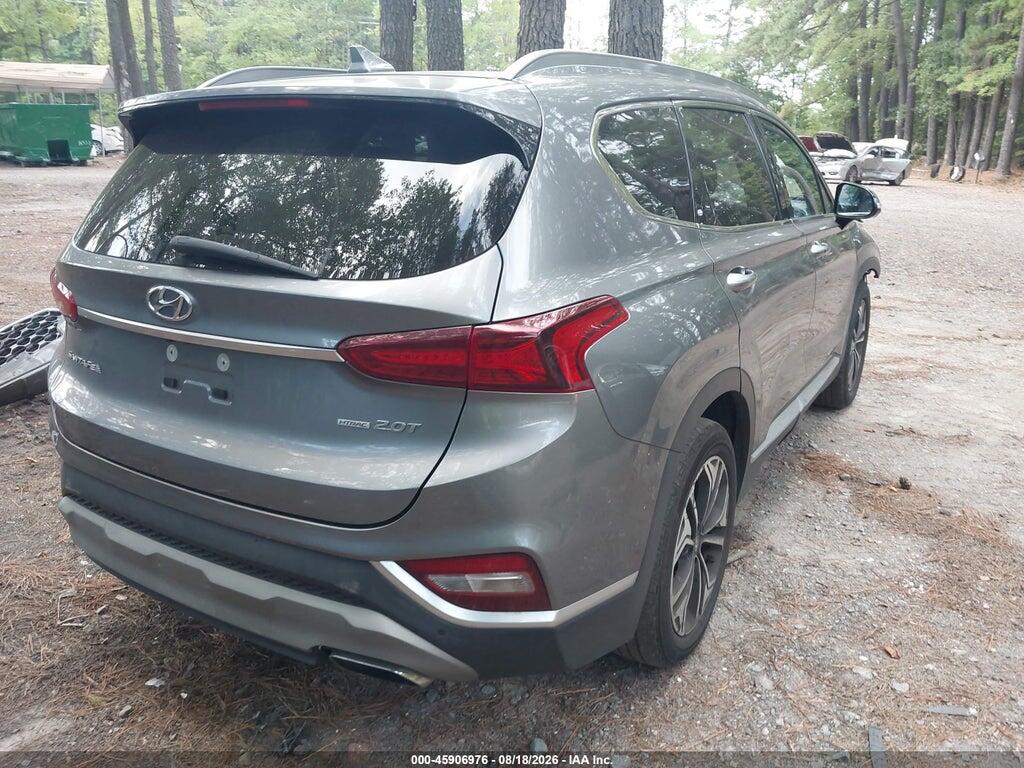 5NMS5CAA2KH087812 2019 HYUNDAI SANTA FE photo no. 4