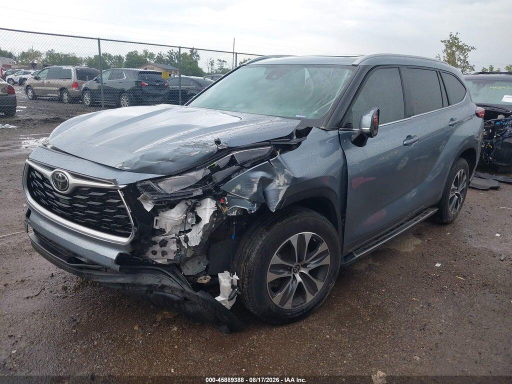5TDKDRAH6PS033985 2023 TOYOTA HIGHLANDER photo no. 2