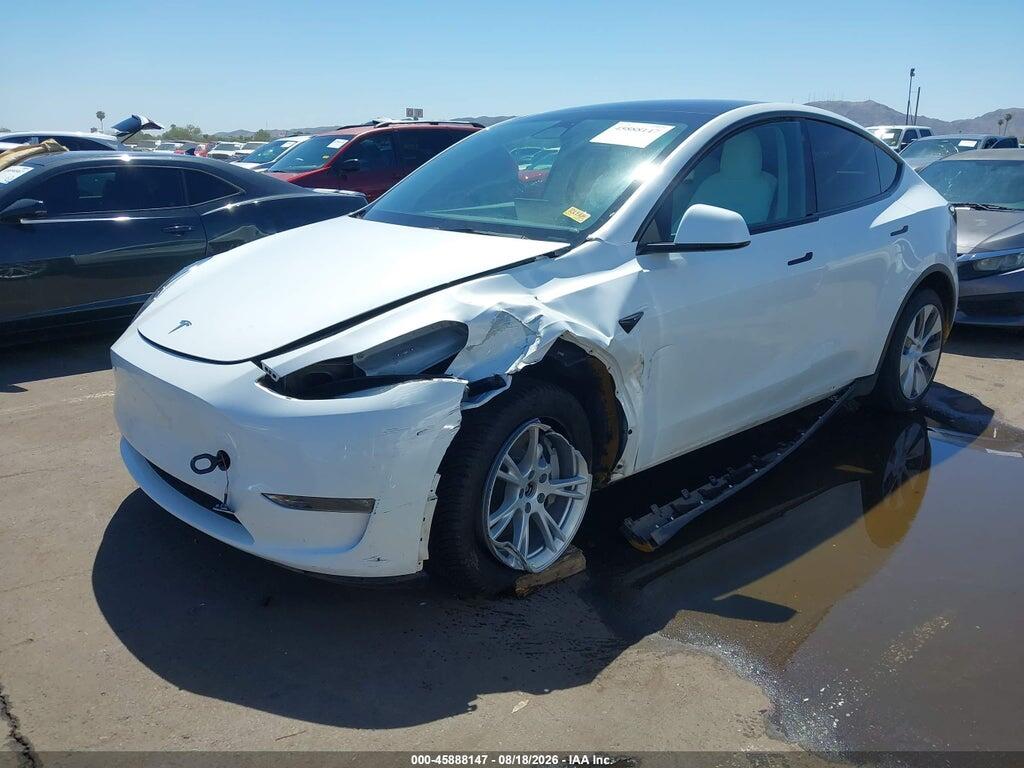 7SAYGDEEXPF638927 2023 TESLA MODEL Y photo no. 2