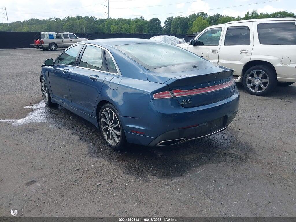 3LN6L5D99KR630637 2019 LINCOLN MKZ photo no. 3