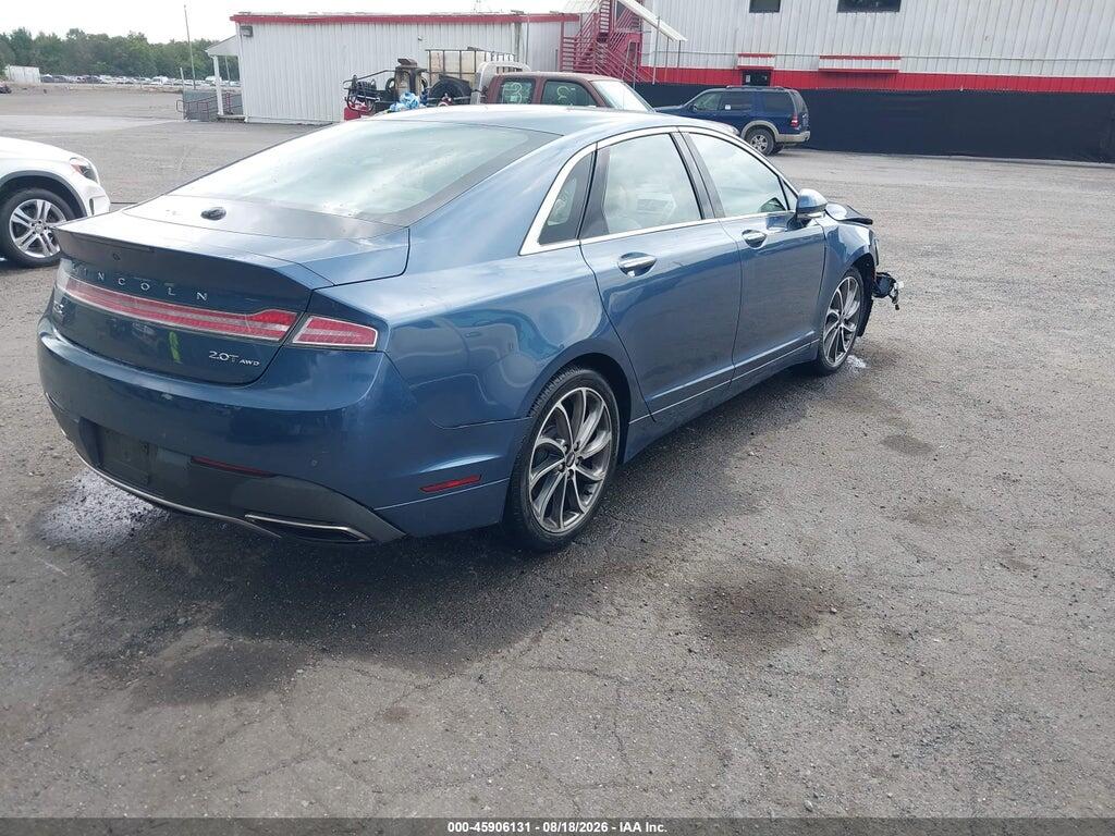 3LN6L5D99KR630637 2019 LINCOLN MKZ photo no. 4