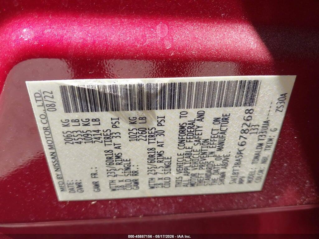 5N1BT3BA5PC678268 2023 NISSAN ROGUE photo no. 9
