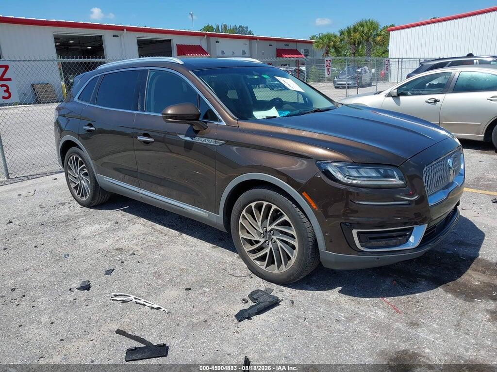 2LMPJ6LP6KBL13403 2019 LINCOLN NAUTILUS photo no. 1