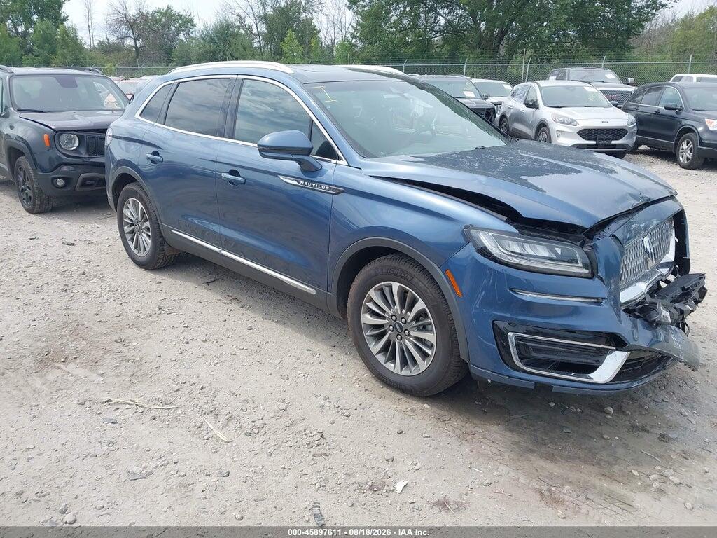 2LMPJ8K92KBL47157 2019 LINCOLN NAUTILUS photo no. 1