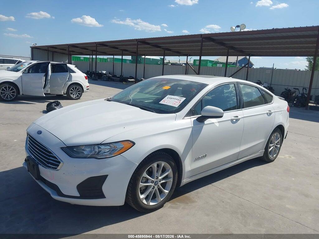 3FA6P0LU2KR139964 2019 FORD FUSION HYBRID photo no. 2