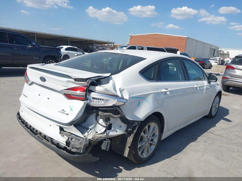 3FA6P0LU2KR139964 2019 FORD FUSION HYBRID photo no. 4
