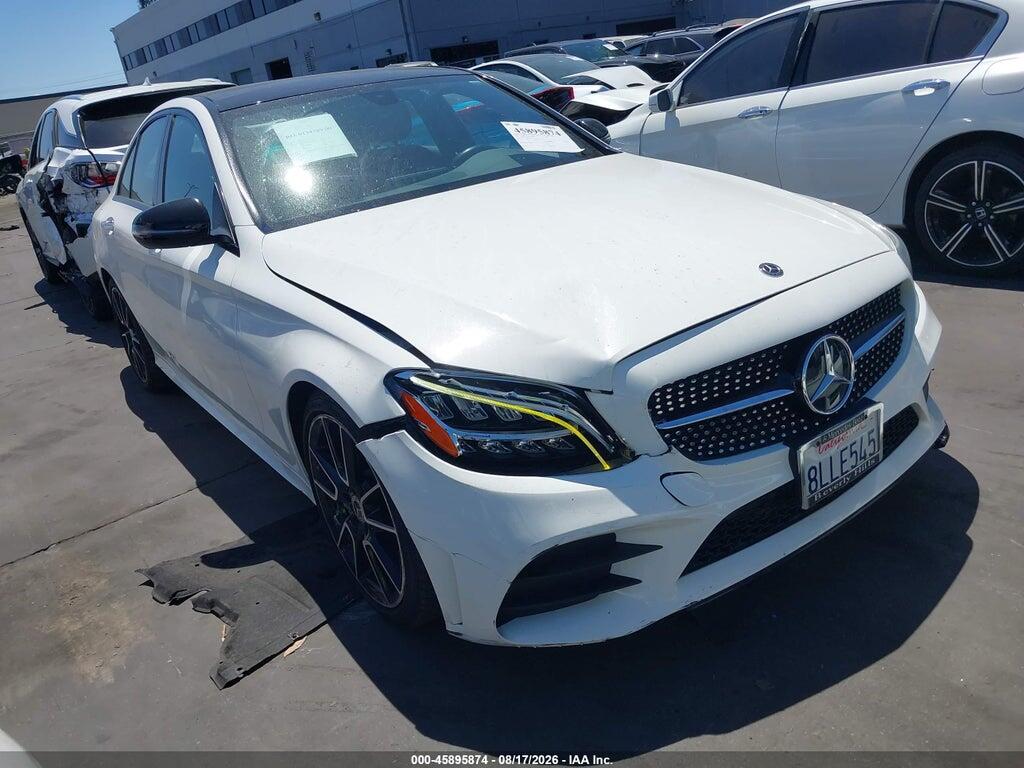 55SWF8DB8KU292311 2019 MERCEDES-BENZ C 300 photo no. 1