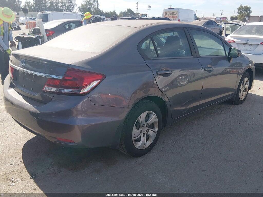 19XFB2F52EE273202 2014 HONDA CIVIC photo no. 4