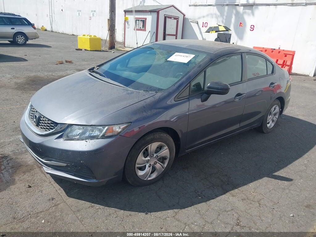 19XFB2F53EE270082 2014 HONDA CIVIC photo no. 2