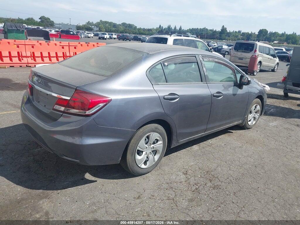 19XFB2F53EE270082 2014 HONDA CIVIC photo no. 4