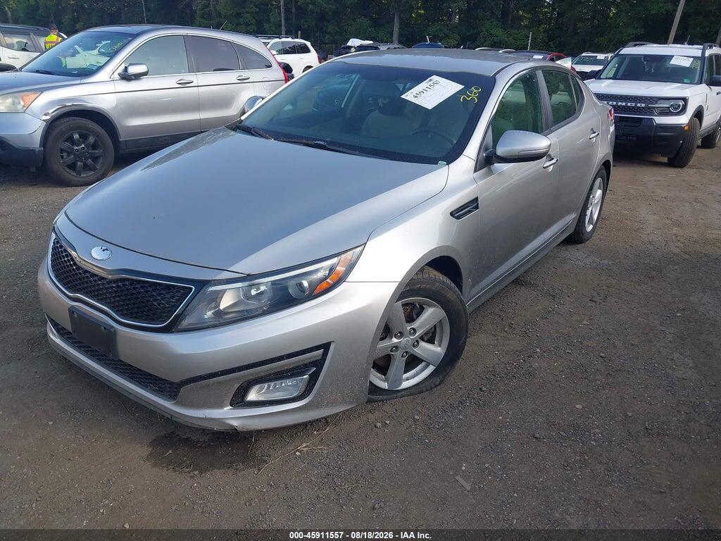 KNAGM4A76E5519812 2014 KIA OPTIMA photo no. 2