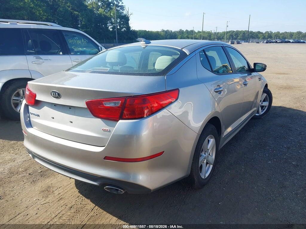 KNAGM4A76E5519812 2014 KIA OPTIMA photo no. 4