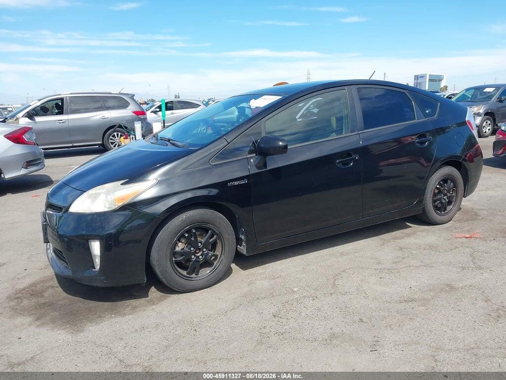 JTDKN3DU4E1786332 2014 TOYOTA PRIUS photo no. 2