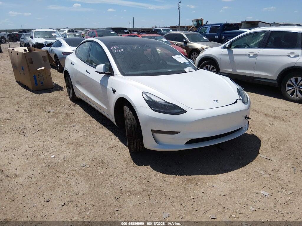 5YJ3E1EA8PF586612 2023 TESLA MODEL 3 photo no. 1