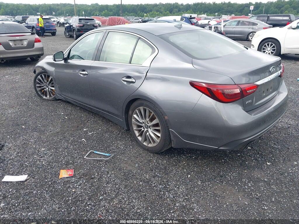 JN1EV7AR4KM551222 2019 INFINITI Q50 photo no. 3