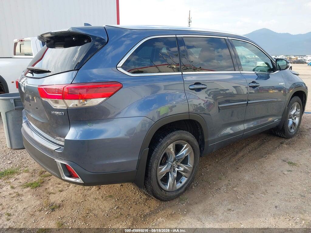 5TDDGRFHXKS069664 2019 TOYOTA HIGHLANDER HYBRID photo no. 4