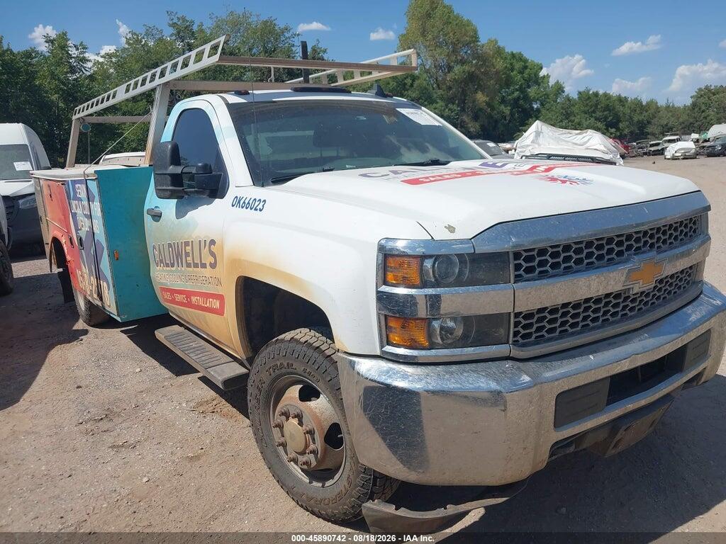 2019 CHEVROLET SILVERADO 3500HD CHASSIS 1GB3KVCG6KF156240