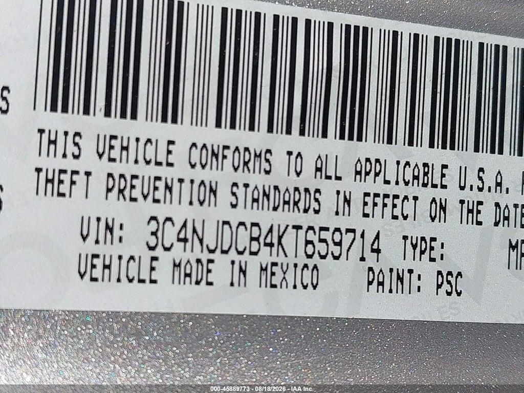 3C4NJDCB4KT659714 2019 JEEP COMPASS photo no. 9