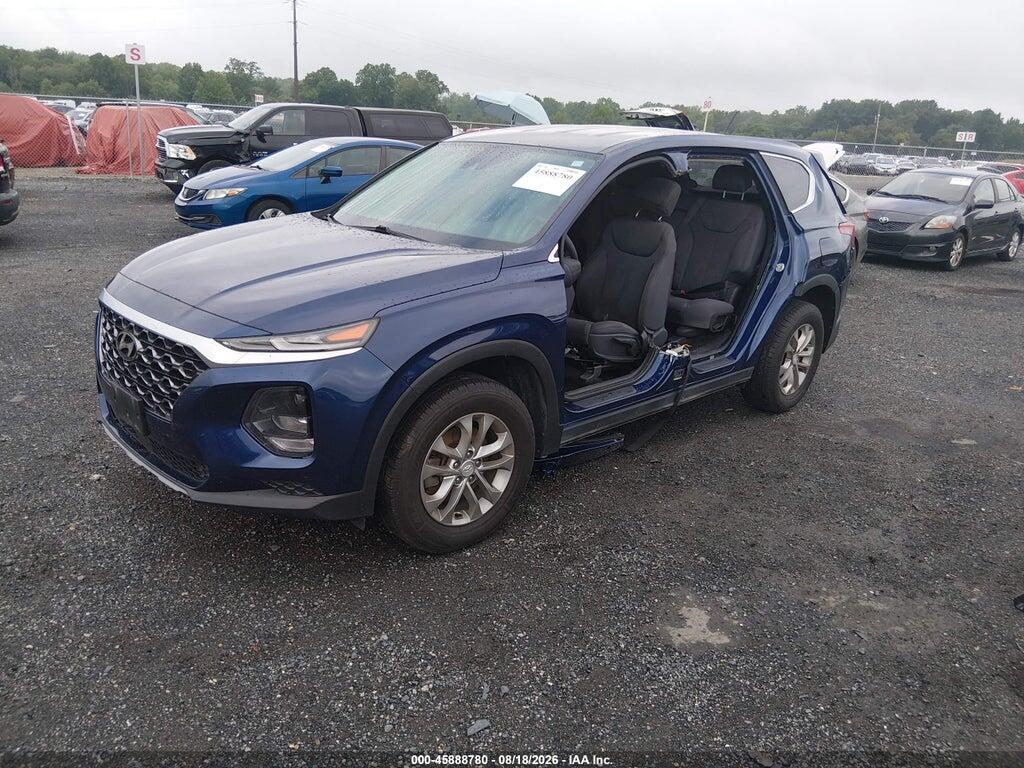 5NMS2CAD1KH119622 2019 HYUNDAI SANTA FE photo no. 2