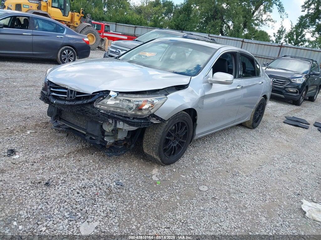 1HGCR3F99EA010670 2014 HONDA ACCORD photo no. 2
