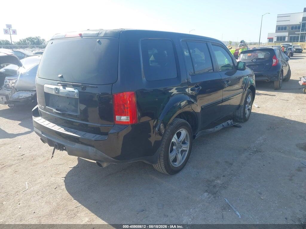 5FNYF3H53EB014230 2014 HONDA PILOT photo no. 4