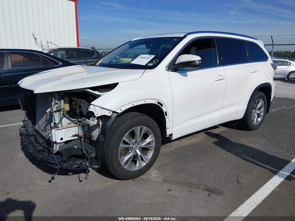 5TDJKRFH6ES040569 2014 TOYOTA HIGHLANDER photo no. 2