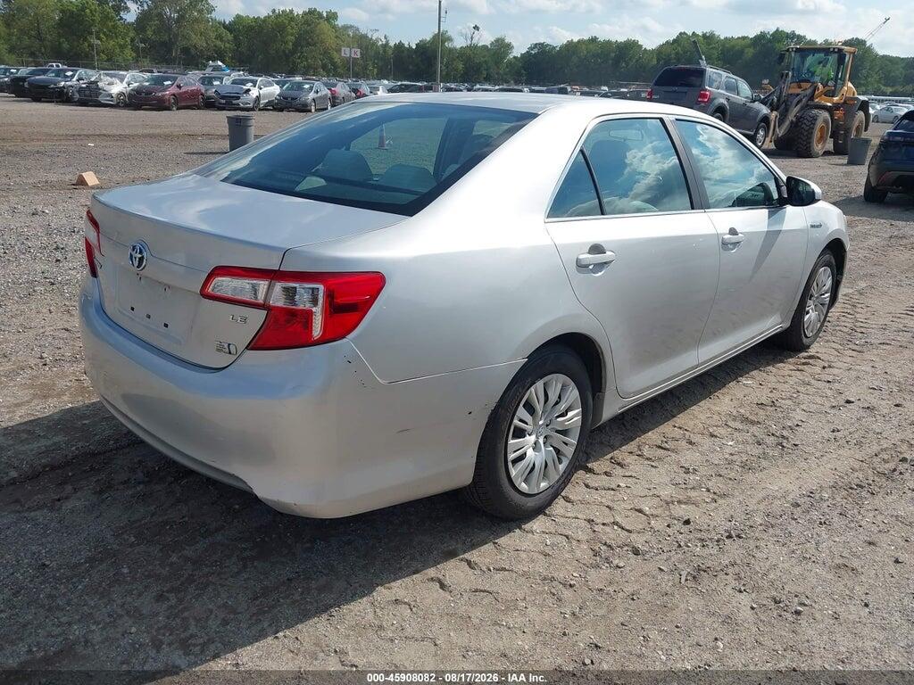 4T1BD1FK3EU101220 2014 TOYOTA CAMRY HYBRID photo no. 4