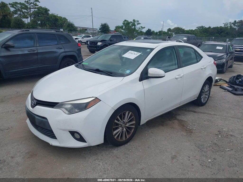 2T1BURHE8EC154647 2014 TOYOTA COROLLA photo no. 2