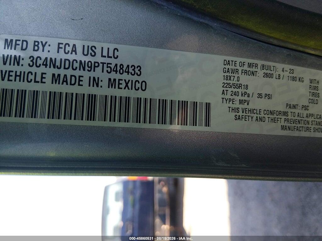 3C4NJDCN9PT548433 2023 JEEP COMPASS photo no. 9