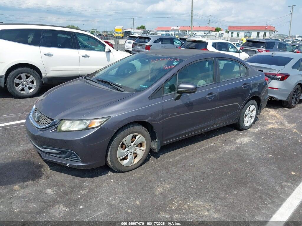 19XFB2F53EE019658 2014 HONDA CIVIC photo no. 2