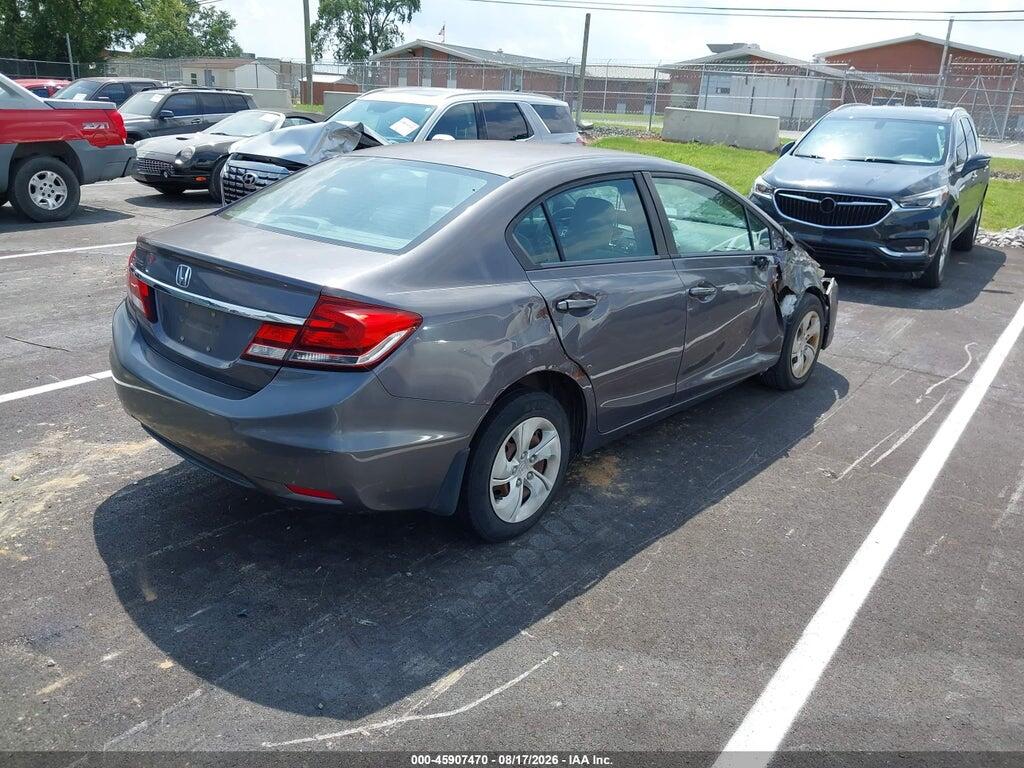 19XFB2F53EE019658 2014 HONDA CIVIC photo no. 4