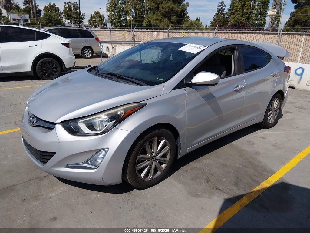 KMHDH4AE2EU084037 2014 HYUNDAI ELANTRA photo no. 2