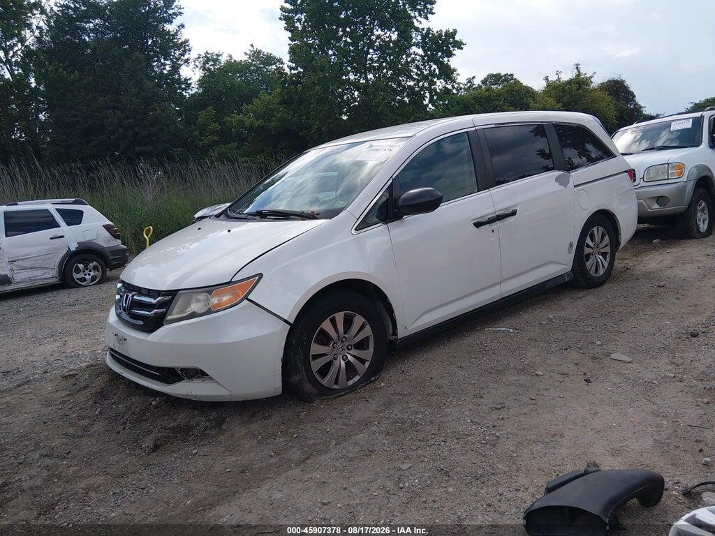 5FNRL5H26EB044336 2014 HONDA ODYSSEY photo no. 2