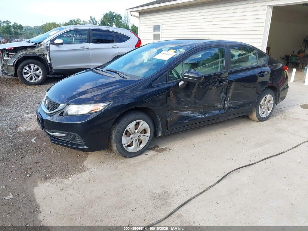 19XFB2F50EE033310 2014 HONDA CIVIC photo no. 2