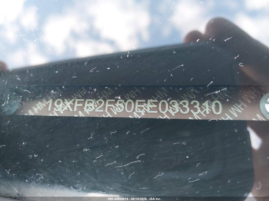 19XFB2F50EE033310 2014 HONDA CIVIC photo no. 9
