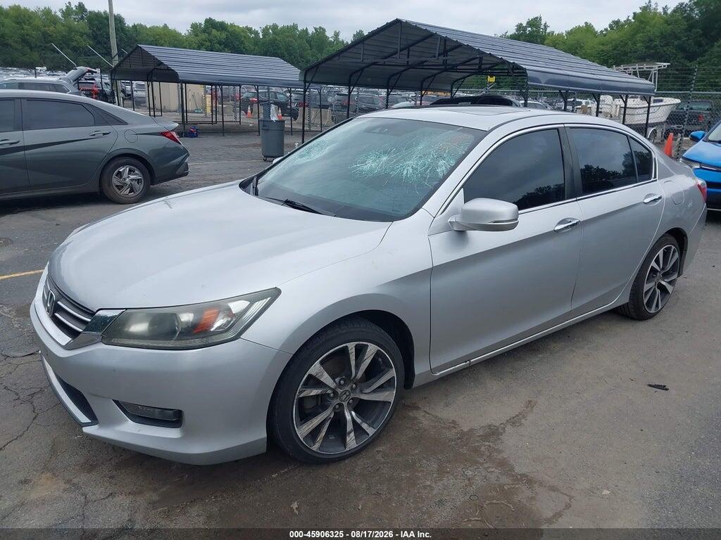1HGCR2F83EA158427 2014 HONDA ACCORD photo no. 2