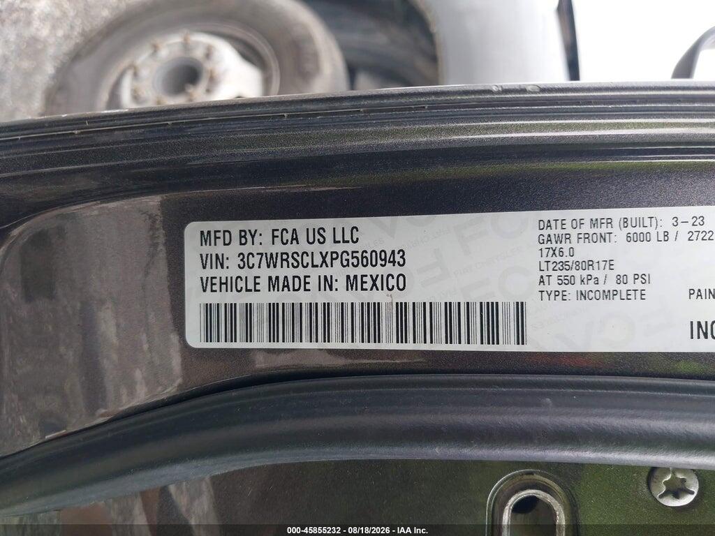 3C7WRSCLXPG560943 2023 RAM 3500 CHASSIS photo no. 9