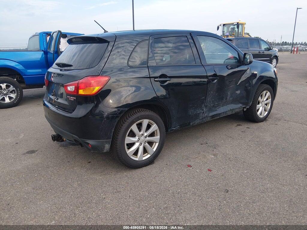 4A4AR3AU2EE030214 2014 MITSUBISHI OUTLANDER SPORT photo no. 4