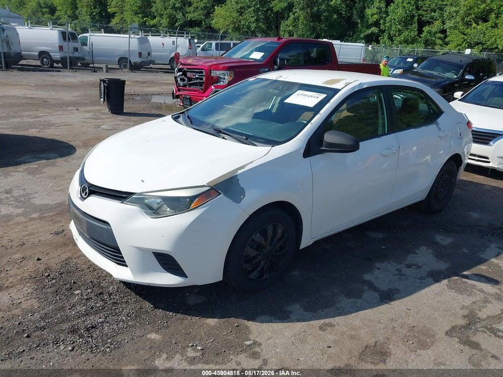 5YFBURHE3EP092137 2014 TOYOTA COROLLA photo no. 2