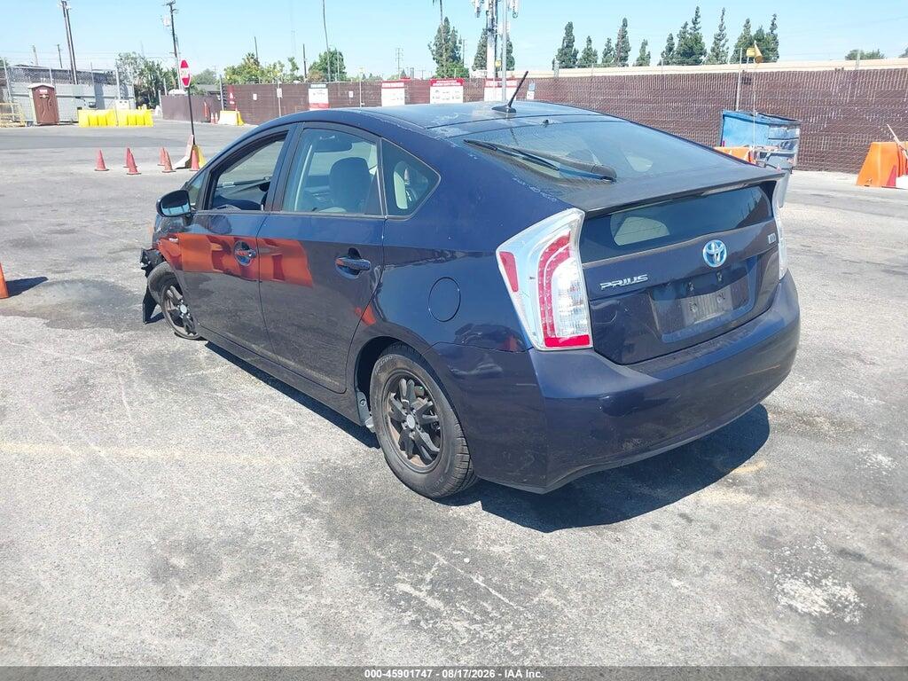 JTDKN3DU7E0376629 2014 TOYOTA PRIUS photo no. 3