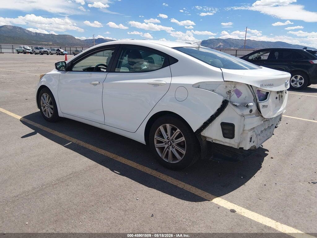 5NPDH4AE7EH483377 2014 HYUNDAI ELANTRA photo no. 3