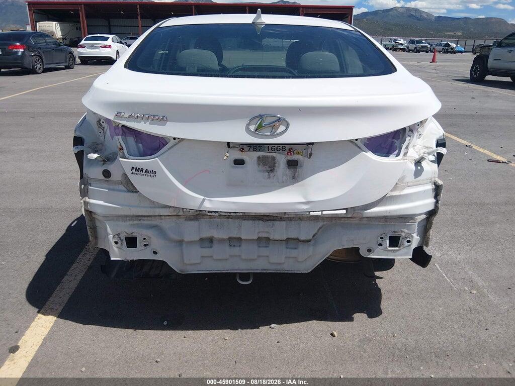 5NPDH4AE7EH483377 2014 HYUNDAI ELANTRA photo no. 6