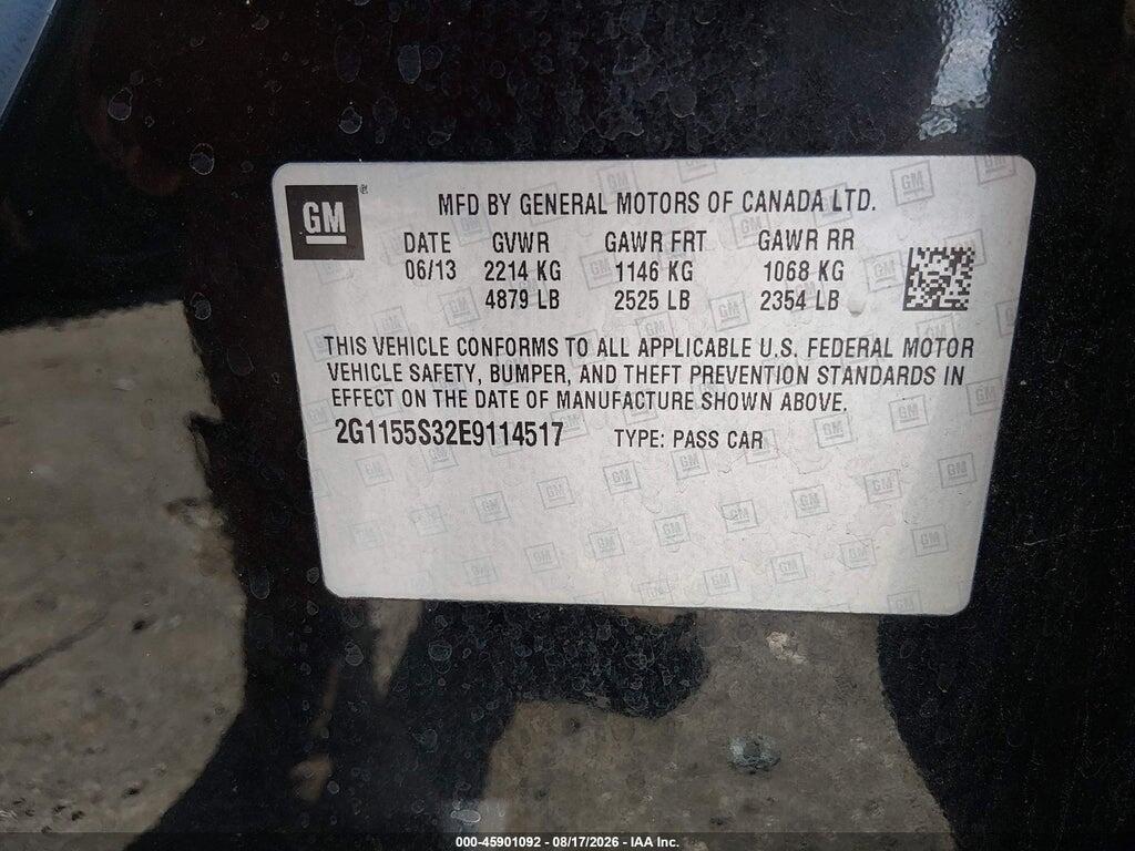 2G1155S32E9114517 2014 CHEVROLET IMPALA photo no. 9