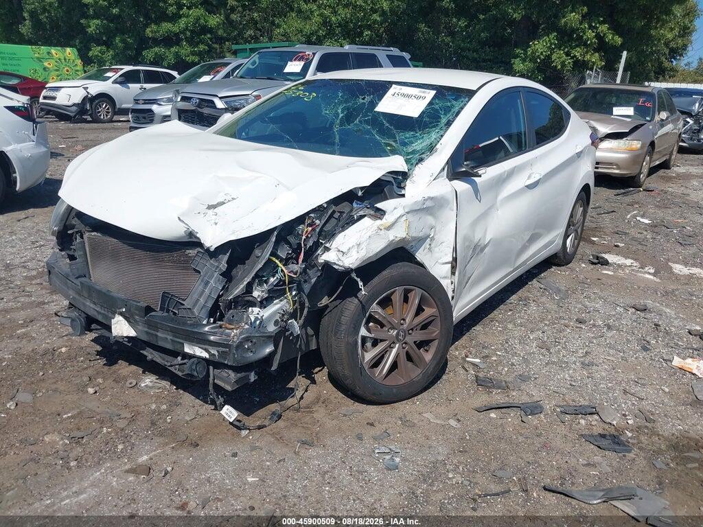 5NPDH4AE4EH488147 2014 HYUNDAI ELANTRA photo no. 2