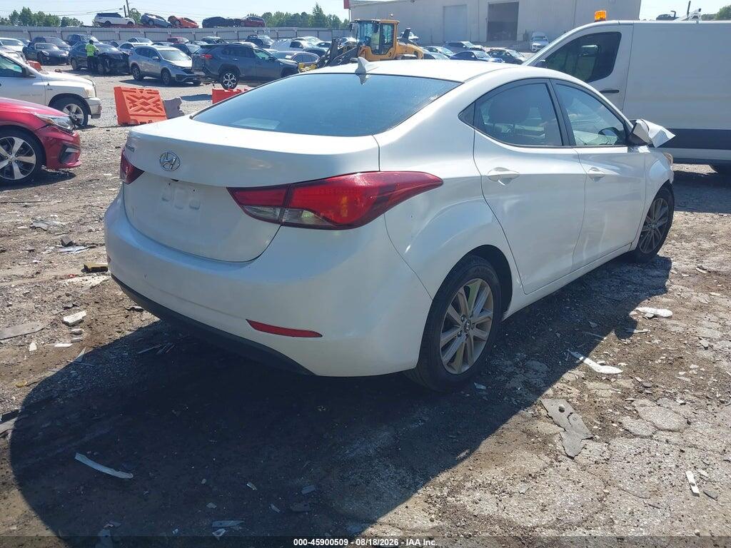 5NPDH4AE4EH488147 2014 HYUNDAI ELANTRA photo no. 4
