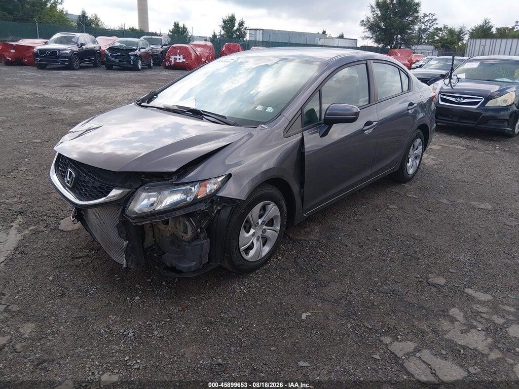 19XFB2F59EE210937 2014 HONDA CIVIC photo no. 2